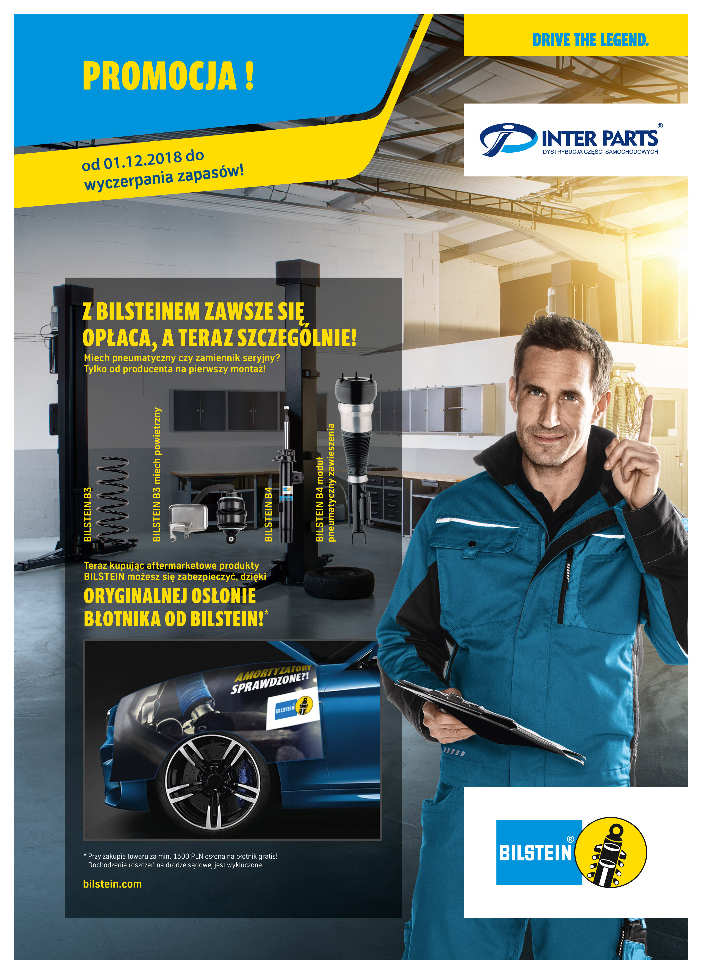 Promocja na produkty Bilstein